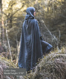 Medieval Ranger Cloak - Linen - 6 Color Choices Cloak Viking Warriors