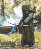Medieval Ranger Cloak - Linen - 6 Color Choices Cloak Viking Warriors