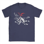 Men's The Hobbit Smaug T-Shirt | Lonely Mountain Cotton Tees t shirt Viking Warriors