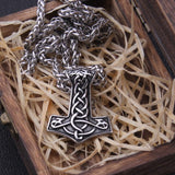 Mighty Thor's Hammer Necklace Necklaces Viking Warriors