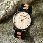 Modern Walnut Wood Watch Watches Viking Warriors