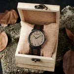 Modern Walnut Wood Watch Watches Viking Warriors