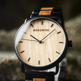 Modern Walnut Wood Watch Watches Viking Warriors