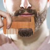 Natural Wood Beard Comb beard comb Viking Warriors