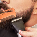 Natural Wood Beard Comb beard comb Viking Warriors