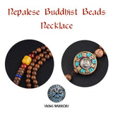 Nepalese Buddhist Beads Necklace necklace Viking Warriors