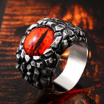 Nidhogg Dragon Eye Ring Rings Viking Warriors