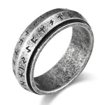 Nordic Rune Spin Ring ring Viking Warriors