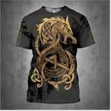 Nordic Wolf  T-shirt Shirts & Tops Viking Warriors