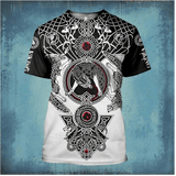 Nordic Wolf  T-shirt Shirts & Tops Viking Warriors
