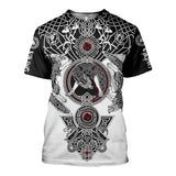 Nordic Wolf  T-shirt Shirts & Tops Viking Warriors