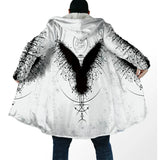 Norse Mythology Warm Hooded Coat coat Viking Warriors
