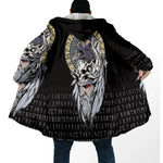 Norse Mythology Warm Hooded Coat coat Viking Warriors