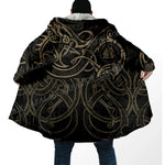 Norse Mythology  Warm Hooded Coat coat Viking Warriors