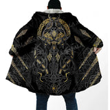 Norse Mythology  Warm Hooded Coat coat Viking Warriors