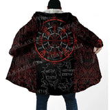 Norse Mythology  Warm Hooded Coat coat Viking Warriors