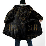 Norse Mythology  Warm Hooded Coat coat Viking Warriors