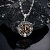 Norse Rune Life Tree Necklace Necklaces Viking Warriors