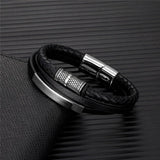 Norse Symbols Leather Bead Bracelets Bracelets Viking Warriors
