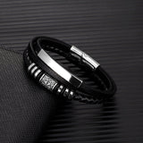Norse Symbols Leather Bead Bracelets Bracelets Viking Warriors