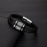 Norse Symbols Leather Bead Bracelets Bracelets Viking Warriors