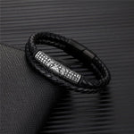 Norse Symbols Leather Bead Bracelets Bracelets Viking Warriors