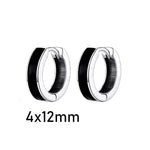 Norse Viking Runes Hoop Earrings earrings Viking Warriors