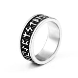 Norse Viking Runes Ring Rings Viking Warriors