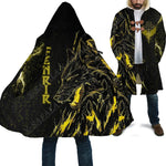 Norse Vikings Fleece Coat Hooded Cloaks Viking Warriors