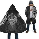 Norse Vikings Fleece Coat Hooded Cloaks Viking Warriors