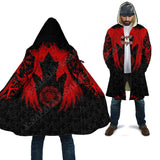 Norse Vikings Fleece Coat Hooded Cloaks Viking Warriors