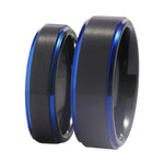 Norseman Blue Tungsten Ring Rings Viking Warriors