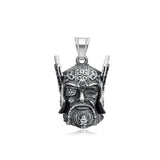 Odin Head Pendant Necklace necklace Viking Warriors