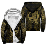 Odin Raven Fenrir Wolf Fleece Jacket Coats & Jackets Viking Warriors