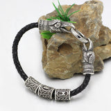 Odin Ravens Runes Bracelet Bracelets Viking Warriors