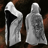Odin's Ravens Oversized Hooded Coat hoodie jacket Viking Warriors