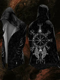 Odin's Ravens Oversized Hooded Coat hoodie jacket Viking Warriors