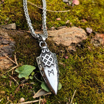 Odin's Spear Rune Viking Necklace Necklaces Viking Warriors