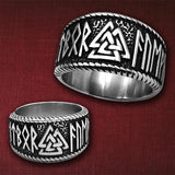 Odin's Wrath Norse Runes Ring Rings Viking Warriors