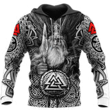 Odin the Allfather Viking Hoodie Apparel & Accessories Viking Warriors