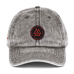 Odin Valknut Vintage Cap Hats Viking Warriors