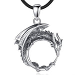 Ouroboros  Dragon Necklace Necklaces Viking Warriors