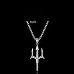 Poseidon’s Trident Pendant necklace Viking Warriors