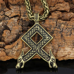 Rune Pendant Necklaces Viking Warriors