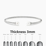 S925 Silver Elegant Twisted Bracelet Bracelets Viking Warriors