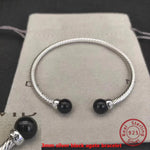S925 Silver Elegant Twisted Bracelets Bracelets Viking Warriors