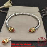 S925 Silver Elegant Twisted Bracelets Bracelets Viking Warriors