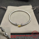 S925 Silver Elegant Twisted Bracelets Bracelets Viking Warriors