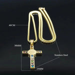 Saint Benedict Cross Necklace cross necklace Viking Warriors