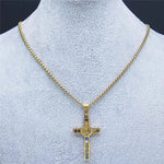 Saint Benedict Cross Necklace cross necklace Viking Warriors